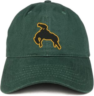Trendy Apparel Shop Bronco Rider Embroidered Soft Crown 100%...