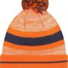 New Era Men's Team Logo Cuffed Knit Pom Hat (US, Alpha, One ...
