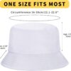 Rosoz 1 & 2 Pack Bucket Hat for Women Men Summer Travel Beac...