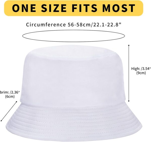 Rosoz 1 & 2 Pack Bucket Hat for Women Men Summer Travel Beac...
