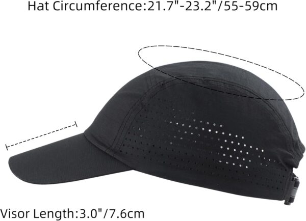 Connectyle Men's Breathable Run Hat Quick Dry Reflective Spo...
