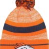 New Era Men's Team Logo Cuffed Knit Pom Hat (US, Alpha, One ...