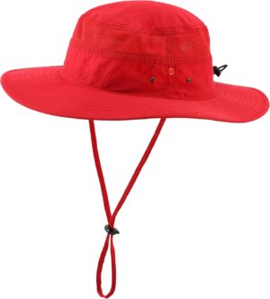Connectyle Wide Brim Sun Hat for Men Breathable Cowboy Booni...