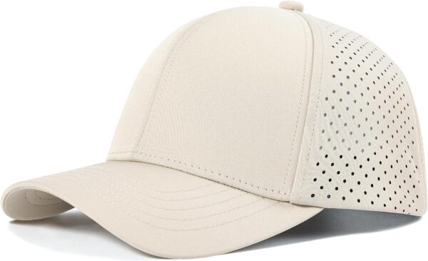VOBOOM Men Quick Dry Baseball Cap Laser Cut Mesh Ball Curved...