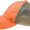 Vintage Distressed Baseball Cap – Unstructured Fit Adjustabl...