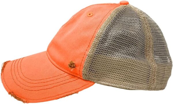 Vintage Distressed Baseball Cap – Unstructured Fit Adjustabl...