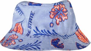 Wes and Willy Mens College Hawaiian Vintage Floral Bucket Ha...
