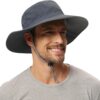 Rosoz Sun Hat for Men Women Boonie Bucket Hat Wide Brim Brea...