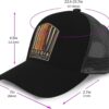 Mens Trucker Hats Camping Hiking Caps for Men Snapback Caps ...