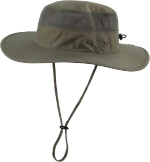 Home Prefer UPF 50+ Men's Sun Hat Wide Brim Bucket Hat UV Pr...