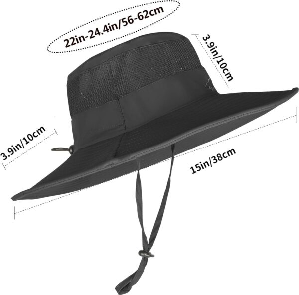 Sun Hats for Men Women Fishing Hat UPF 50+ Breathable Wide B...