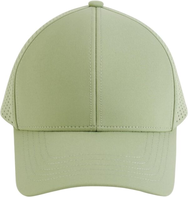 VOBOOM Men Quick Dry Baseball Cap Laser Cut Mesh Ball Curved...