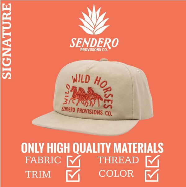 Sendero Provisions Co. Wild Wild Horses Adjustable Snapback ...