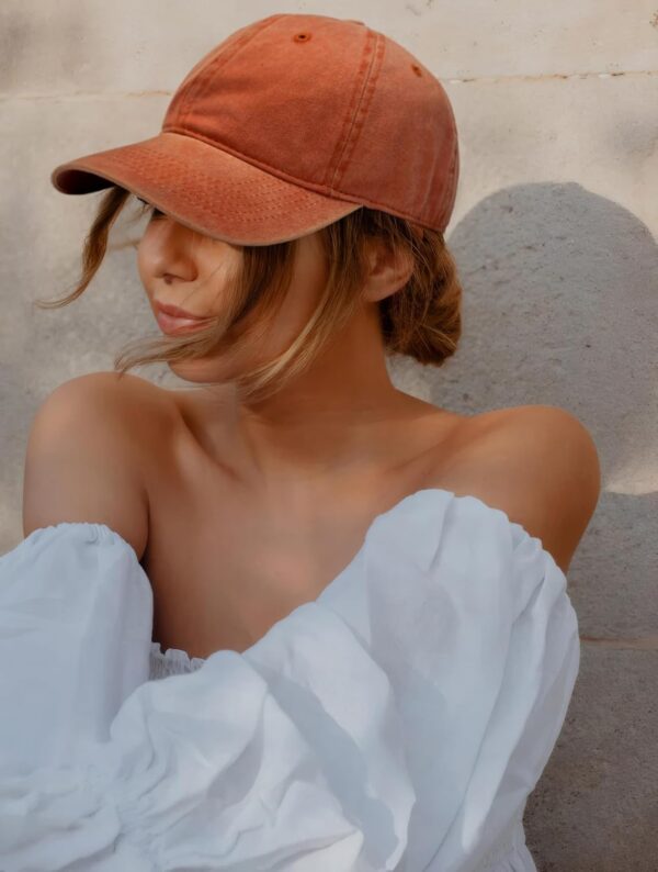 Edoneery Men Women Baseball Cap-Low Profile Adjustable Washe...