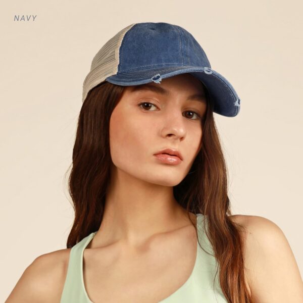 CHOK.LIDS Everyday Premium Washed Trucker Hat Unstructured D...