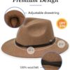 Wallaroo Hat Company Women’s Aspen Fedora – UPF 50+ Sun Prot...