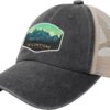 Mens Snapback Hats Camping Mesh Snapback Cap Women Mesh Snap...