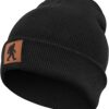 Bigfoot Beanie for Men - Sasquatch Hat Winter Knit Cuffed Be...