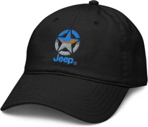 Jeep Star Mountains Embroidered Adjustable Baseball Hat