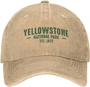 Mens Ball Caps Hiking Retro Hat for Men's Fashionable Hat Ad...
