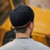 CLAPE Thick Cuff Brimless Caps for Men Washed Cotton Retro W...