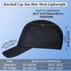 Men Women Quick Drying Baseball Cap Sun Hats Mesh Lightweigh...