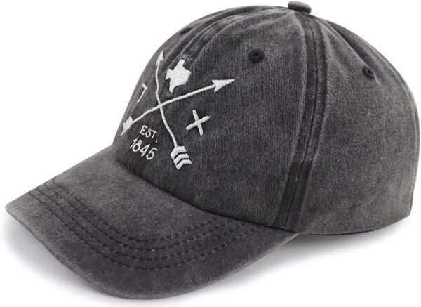 US, Texas, New York, California Hat for Men Women, Adjustabl...