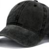 Edoneery Men Women Baseball Cap-Low Profile Adjustable Washe...