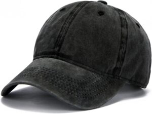 Edoneery Men Women Baseball Cap-Low Profile Adjustable Washe...
