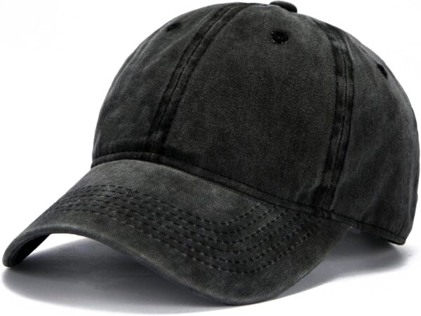 Edoneery Men Women Baseball Cap-Low Profile Adjustable Washe...