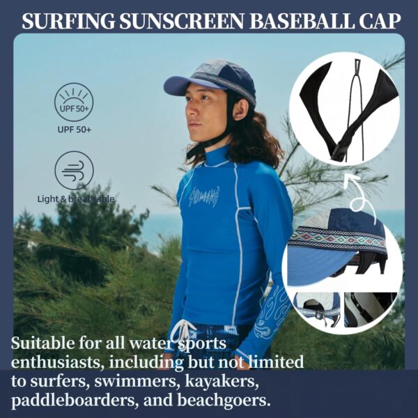 Vintage American-Style Sports Sunscreen Baseball Cap,Outdoor...