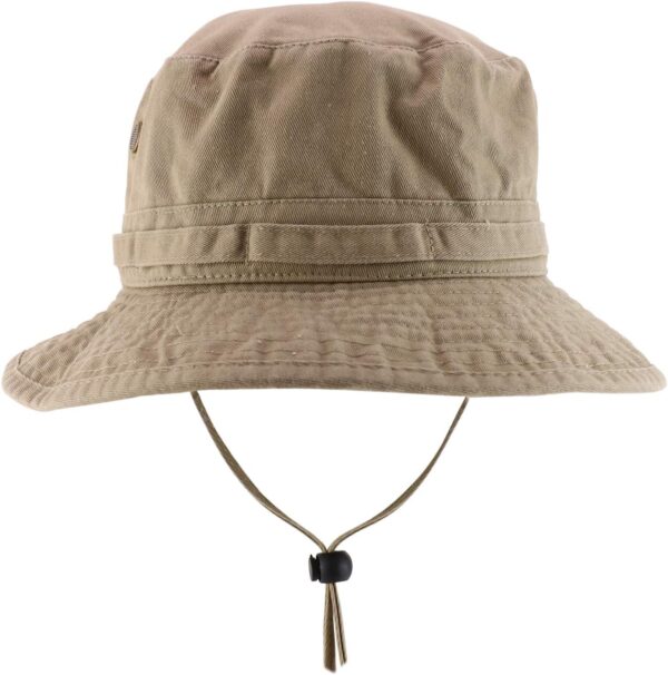 Big Oversized Jungle Boonie Bucket Hat with Chin String Fits...