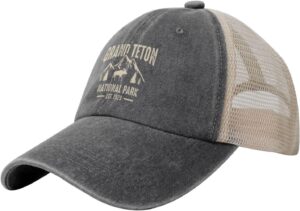 Mens Baseball Cap Hiking Cute Trucker Hats for Men's Caps Gr...