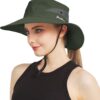 NPJY Sun Hats for Women Men 3” Wide Brim UPF 50+ Fishing Bea...