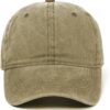 Edoneery Men Women Baseball Cap-Low Profile Adjustable Washe...