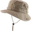 Big Oversized Jungle Boonie Bucket Hat with Chin String Fits...