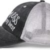 Baseball Cap Hot Criss Cross Ponytail Hat for Women Distress...