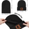 Bigfoot Beanie for Men - Sasquatch Hat Winter Knit Cuffed Be...