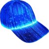 Fiber optic cap LED hat with 7 colors luminous glowing EDC b...