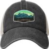 Mens Snapback Hats Camping Mesh Snapback Cap Women Mesh Snap...