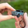 Bronco Keychain Accessories 4 door key chain Fob Cover Cool ...