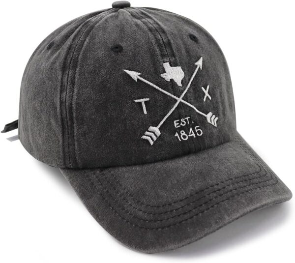 US, Texas, New York, California Hat for Men Women, Adjustabl...