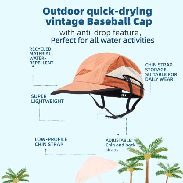 Vintage American-Style Sports Sunscreen Baseball Cap,Outdoor...