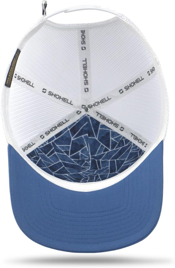 American Flag Trucker Hats for Men, Mesh Back Baseball Cap, ...