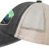 Mens Snapback Hats Camping Mesh Snapback Cap Women Mesh Snap...