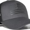 American Flag Trucker Hats, USA hat for Men and Women - Adju...