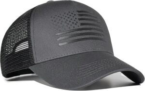 American Flag Trucker Hats, USA hat for Men and Women - Adju...