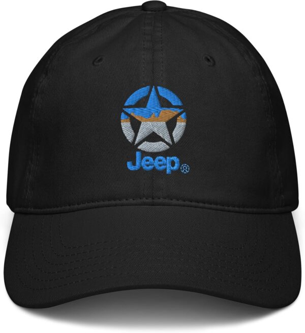 Jeep Star Mountains Embroidered Adjustable Baseball Hat