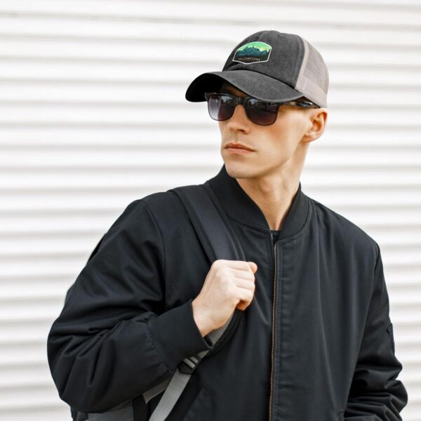 Mens Snapback Hats Camping Mesh Snapback Cap Women Mesh Snap...