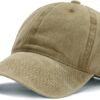 Edoneery Men Women Baseball Cap-Low Profile Adjustable Washe...